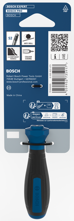 Tua vít Bosch PRO H2 x 60 mm với tay cầm chống lăn.